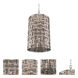 Modello 8 Light 19 inch Chrome Foyer Light Ceiling Light