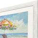 Beach Vibe Blue and Multi and Pink and Teal Framed Art