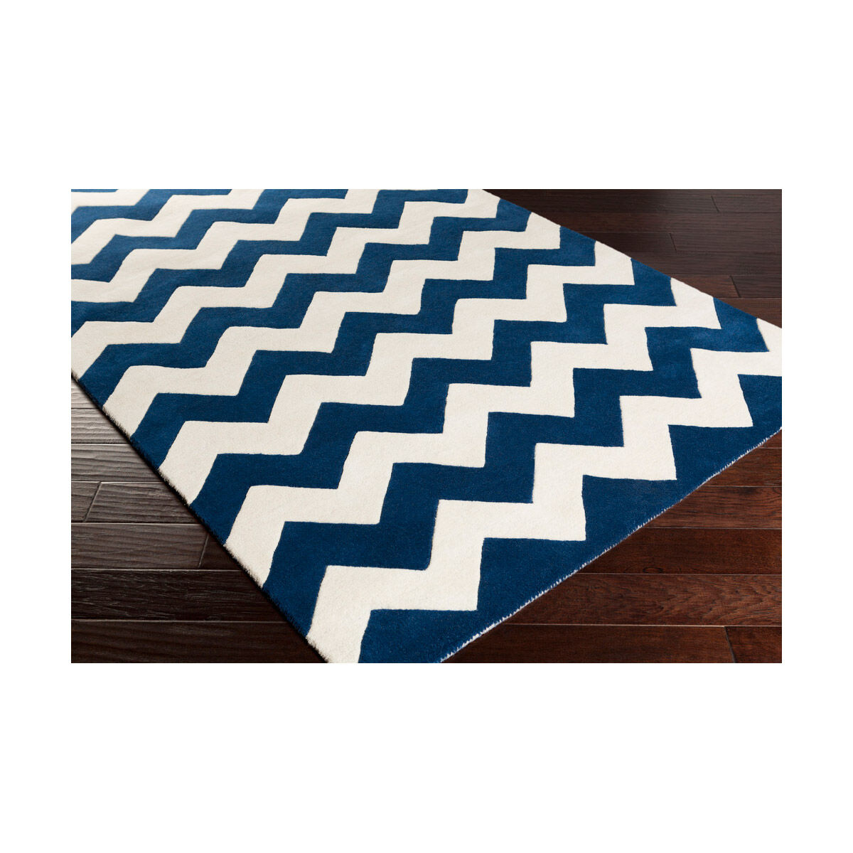 Transit 96 X 96 inch Navy Indoor Area Rug, Round