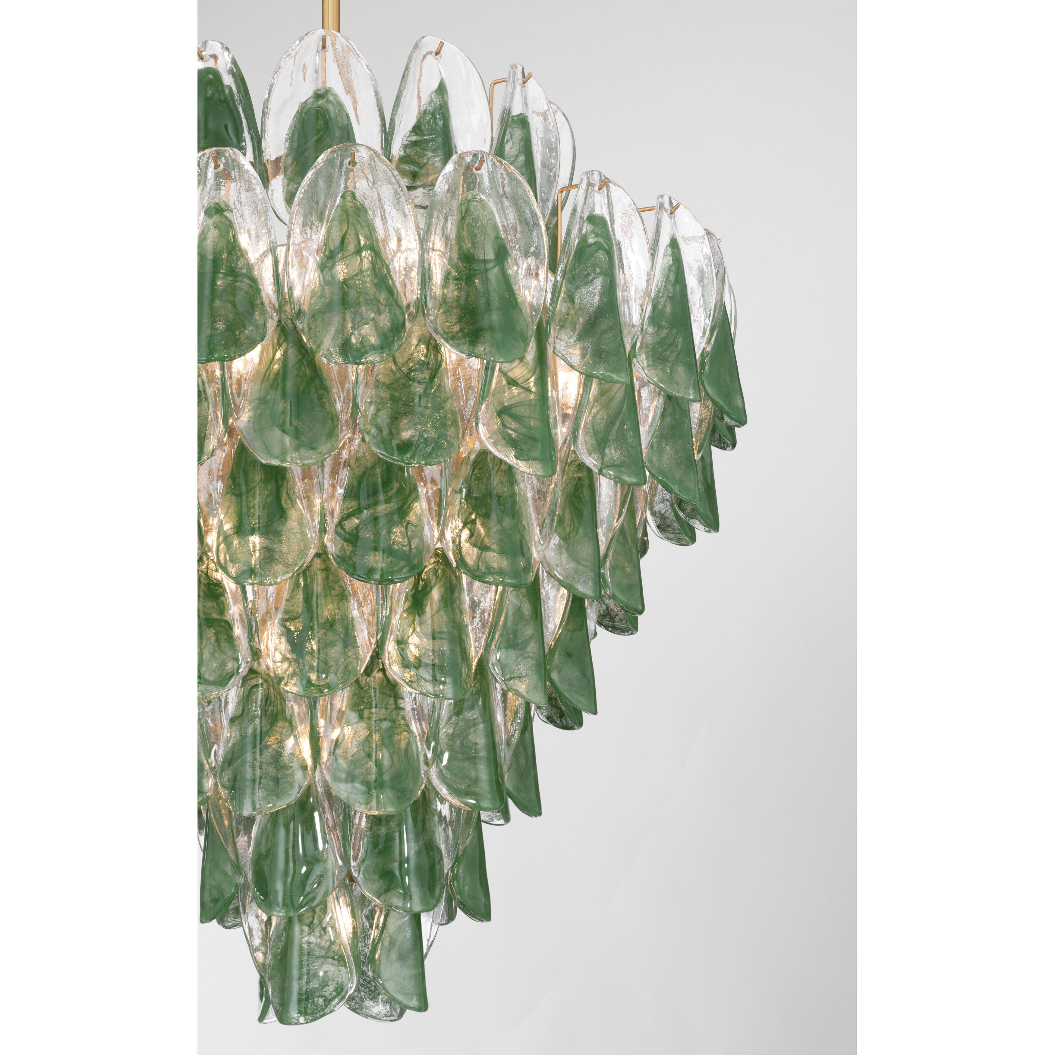 Verla Crest 21 Light 32.5 inch Legacy Brass Pendant Ceiling Light