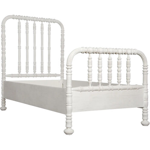 Bachelor White Wash Bed, Queen