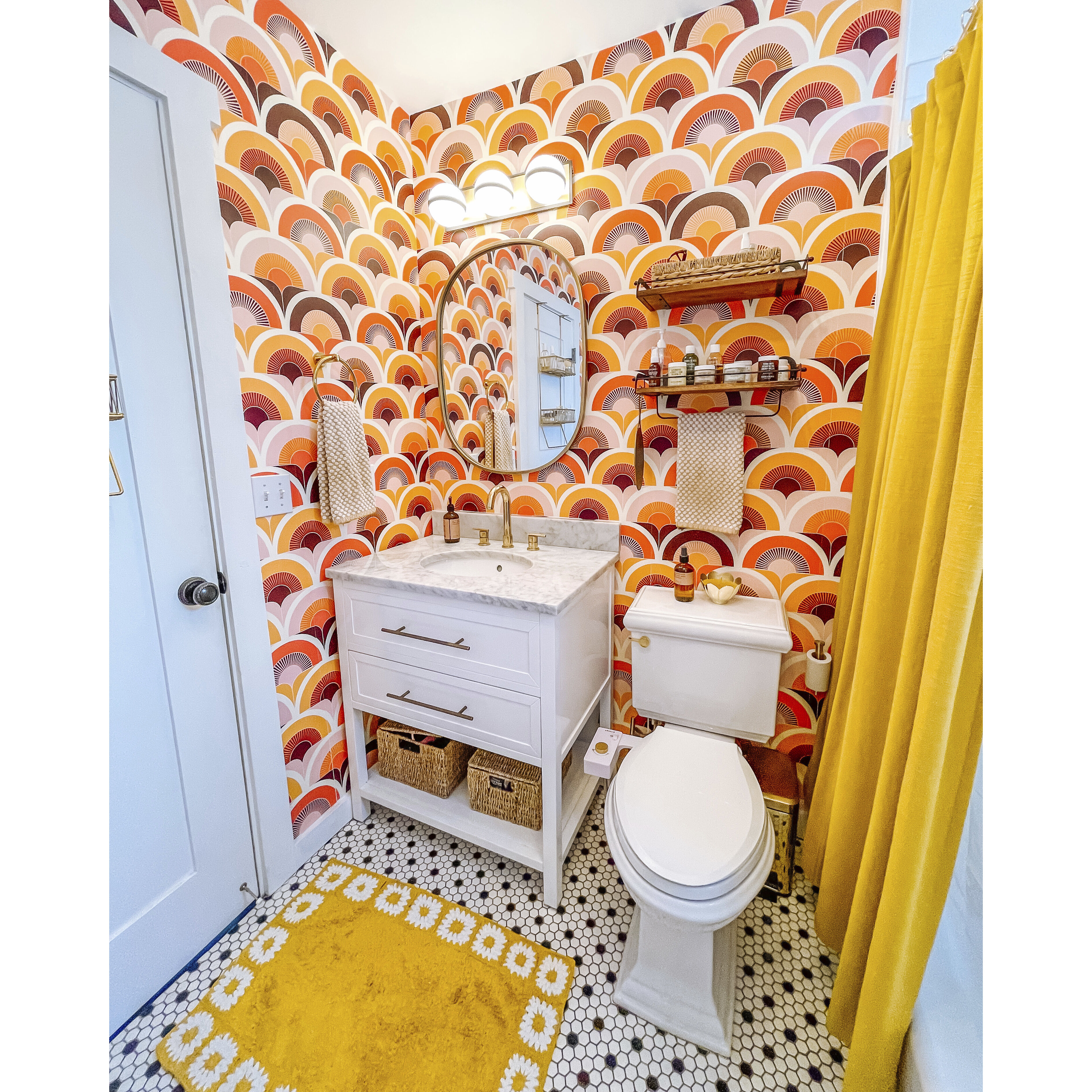 Ace 3 Light 19.75 inch Textured Bronze/Brushed Brass Bath Vanity Wall Light