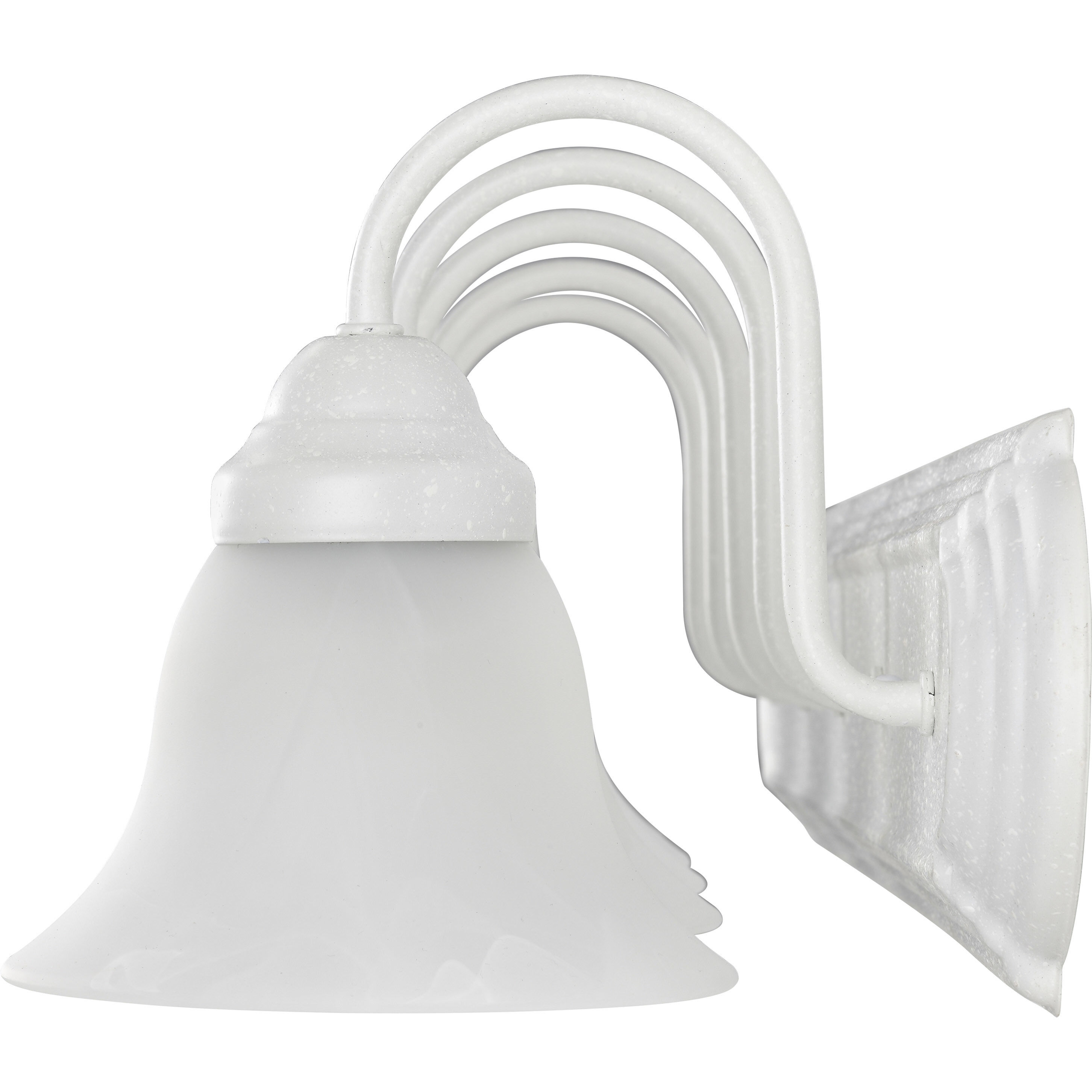 Ballerina 5 Light 36 inch Textured White Vanity Light Wall Light