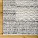 Pompei 90 X 60 inch Taupe Rug, Rectangle