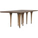 Shifter 105 X 42 inch Dark Walnut Dining Table