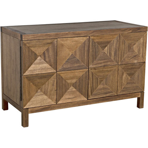 Quadrant 52 X 23 inch Dark Walnut Sideboard, 2 Door