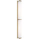Thomas O'Brien Calliope2 LED 3.75 inch Hand-Rubbed Antique Brass Over The Mirror Bath Light Wall Light