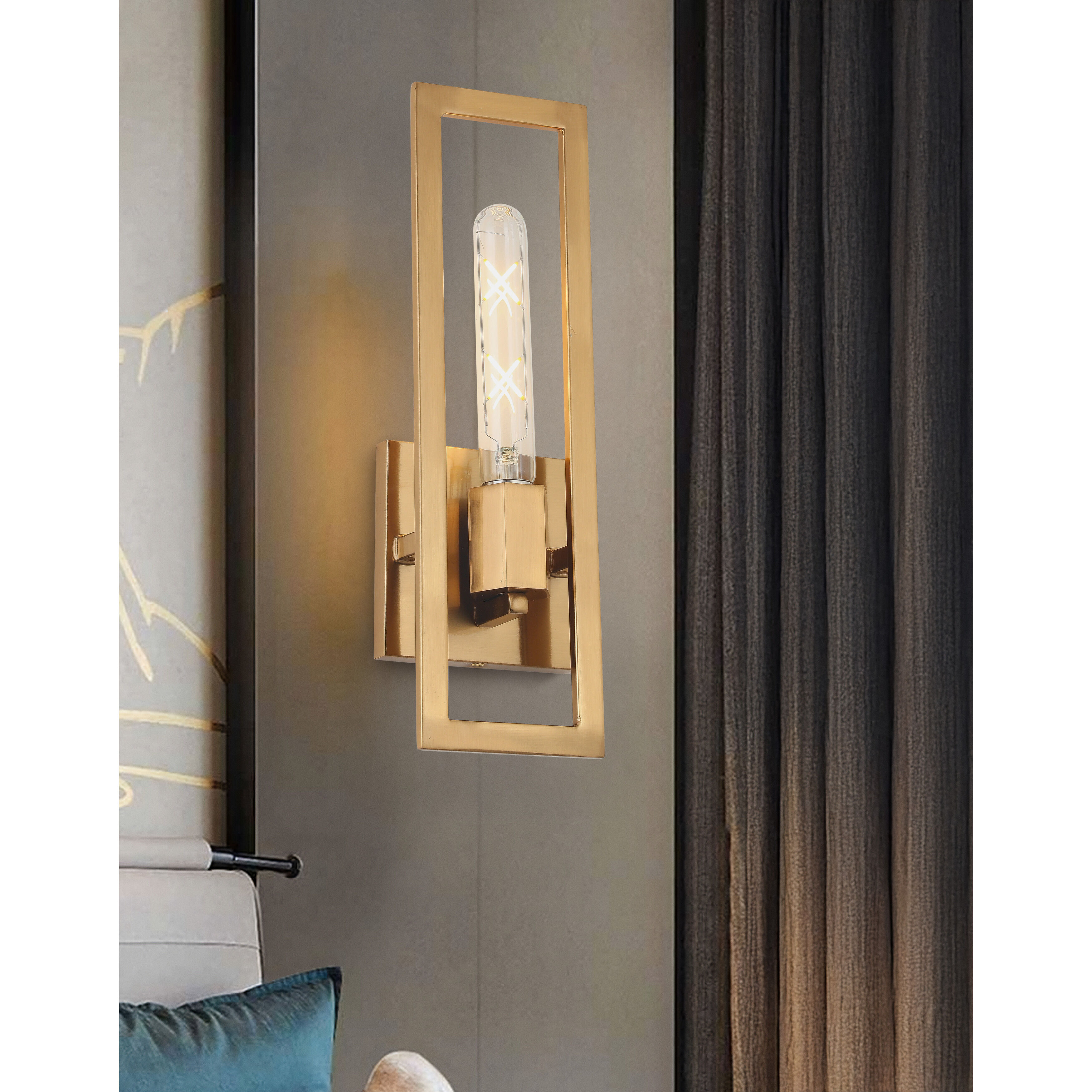 Wisteria 1 Light 4.5 inch Aged Brass Decorative Wall Sconce Wall Light