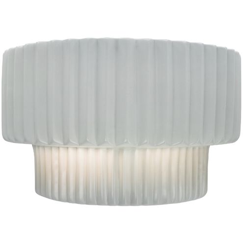Ambiance 1 Light 10 inch Gloss White Wall Sconce Wall Light