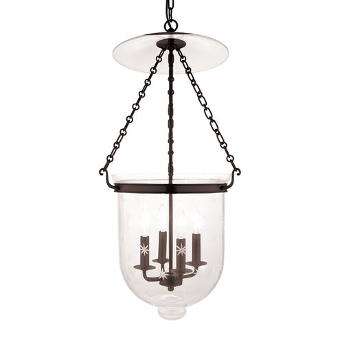 Hampton 4 Light 14.5 inch Old Bronze Pendant Ceiling Light in C3