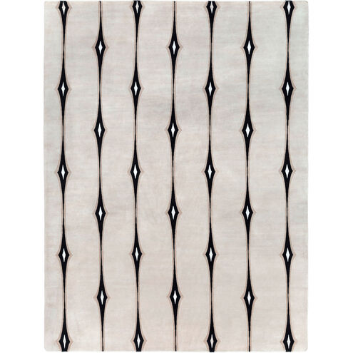 Luminous 132 X 96 inch Beige/Black/Taupe/Light Gray/White Rugs, Wool