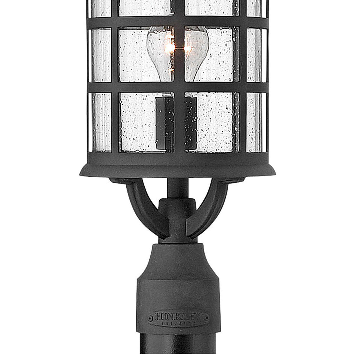 Freeport LED 20 inch Black Outdoor Post Lantern