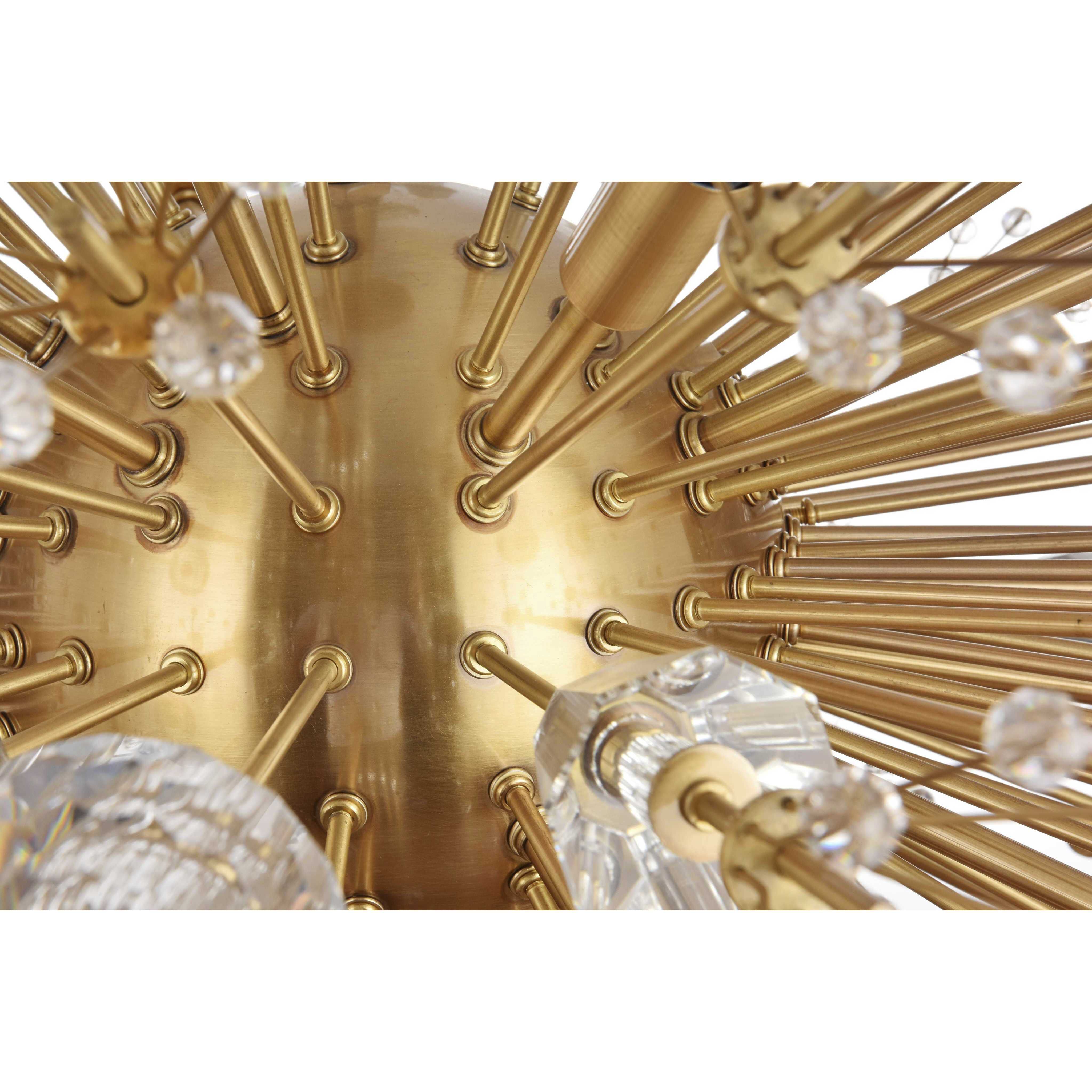 Vera 38 Light 25 inch Gold Pendant Ceiling Light