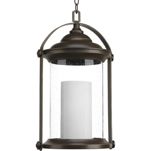 Whitacre LED LED 12.38 inch Antique Bronze Outdoor Hanging Lantern, Design Series