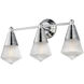 Hargreaves 3 Light 24.00 inch Bathroom Vanity Light