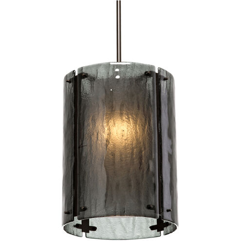 Textured Glass 1 Light 16.00 inch Pendant