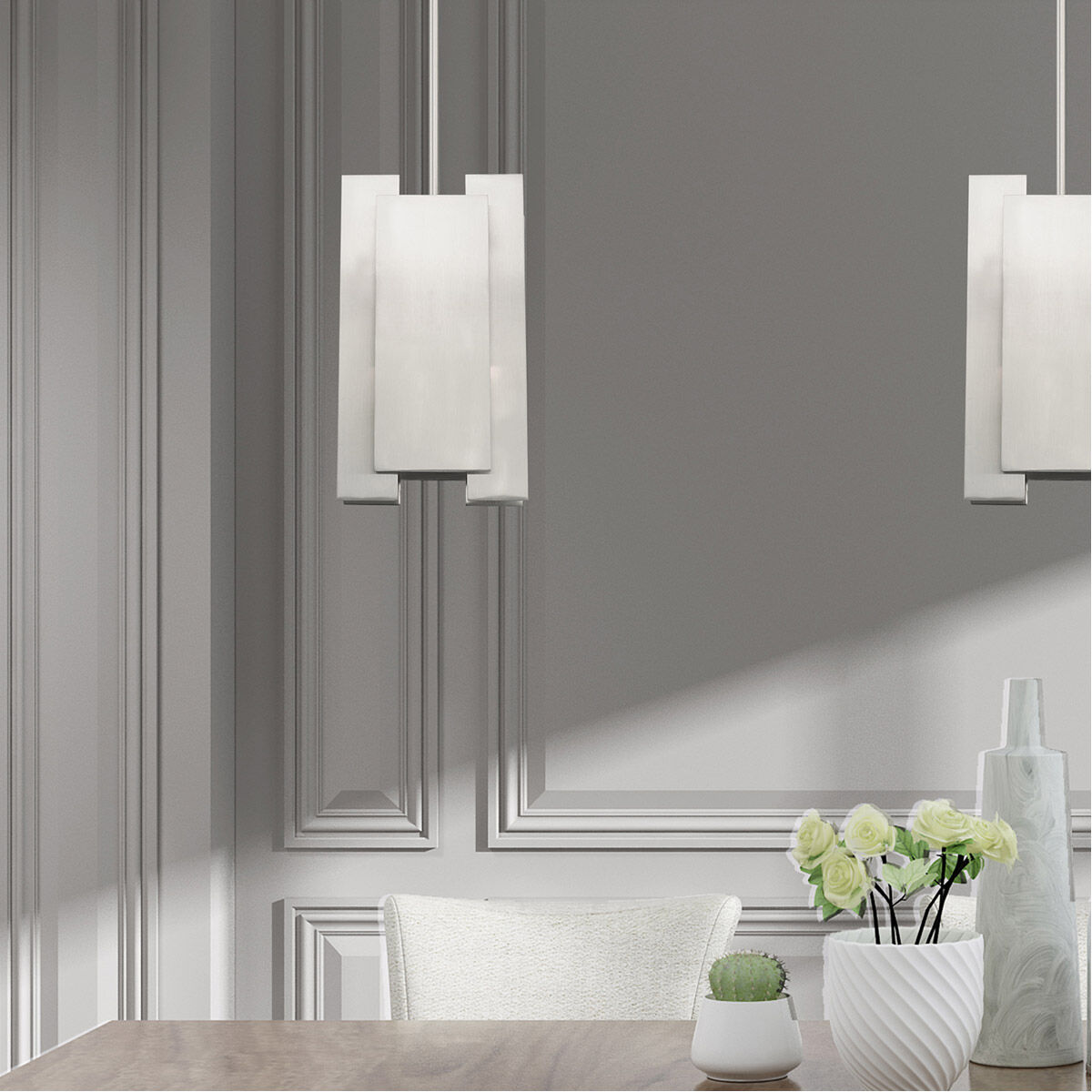 Varick 1 Light 7 inch Brushed Nickel Mini Pendant Ceiling Light