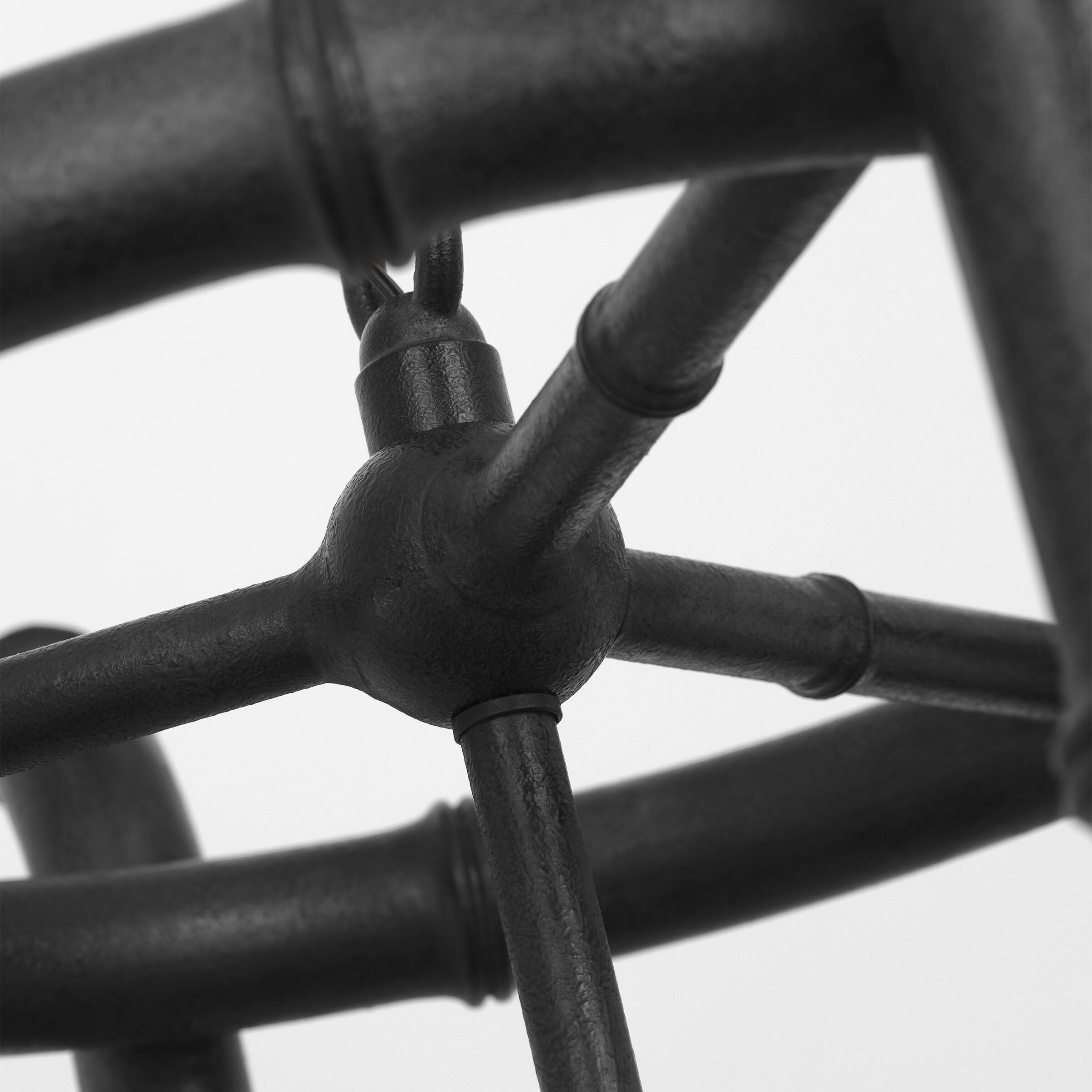 Fisher Weisman Alana LED 22 inch French Rust Lantern Pendant Ceiling Light