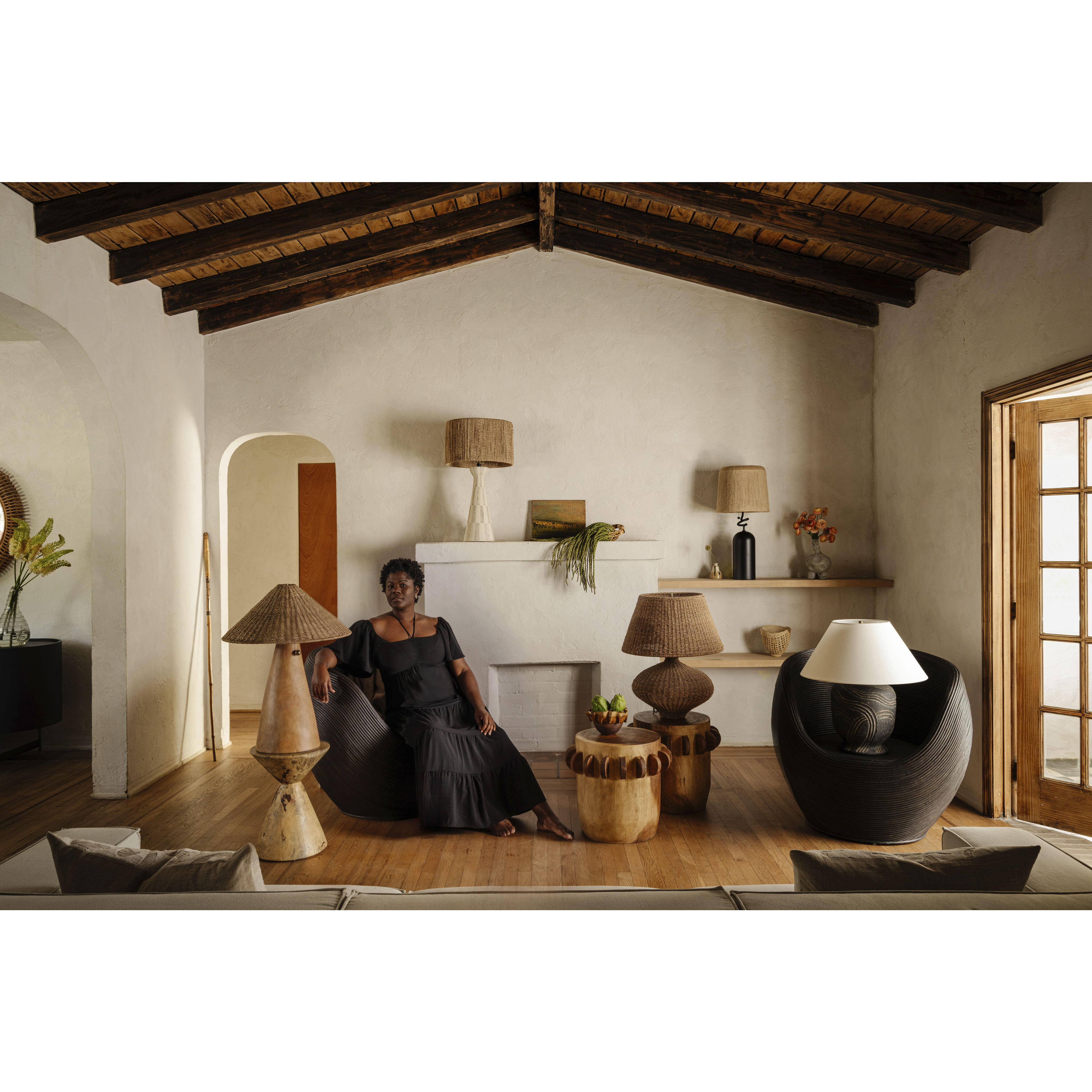 Morri 28.5 inch 15.00 watt Forged Iron Table Lamp Portable Light