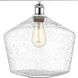 Ballston Cindyrella LED 50 inch White and Polished Chrome Island Light Ceiling Light in Seedy Glass