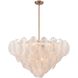 Chateau 17 Light 39.5 inch Satin Brass Pendant Ceiling Light