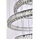 Monroe 7 Light 40 inch Black Chandelier Ceiling Light