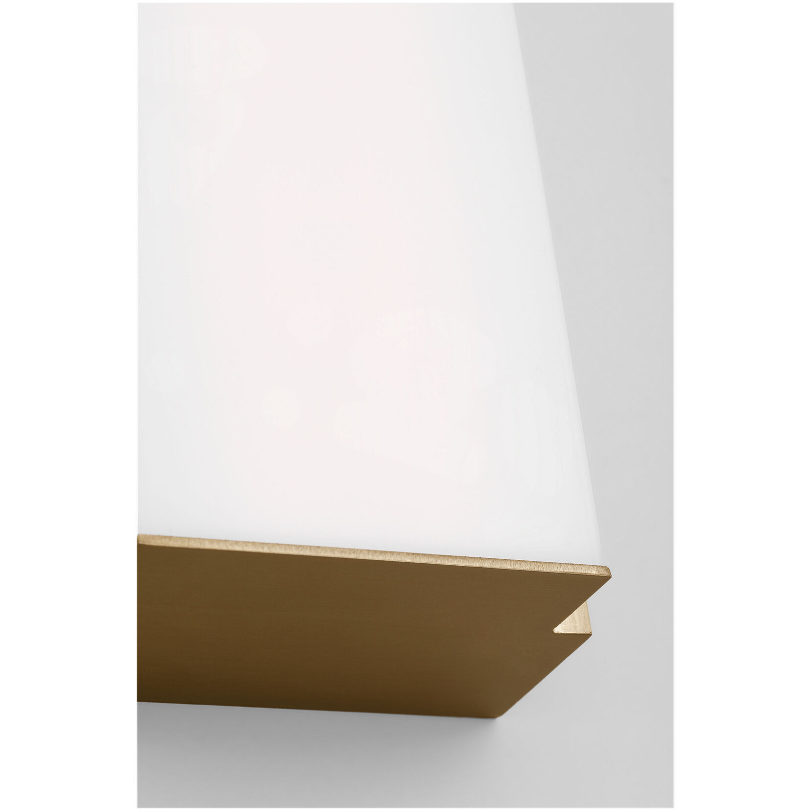 Panna LED 30 inch Satin Brass Vanity Light Wall Light