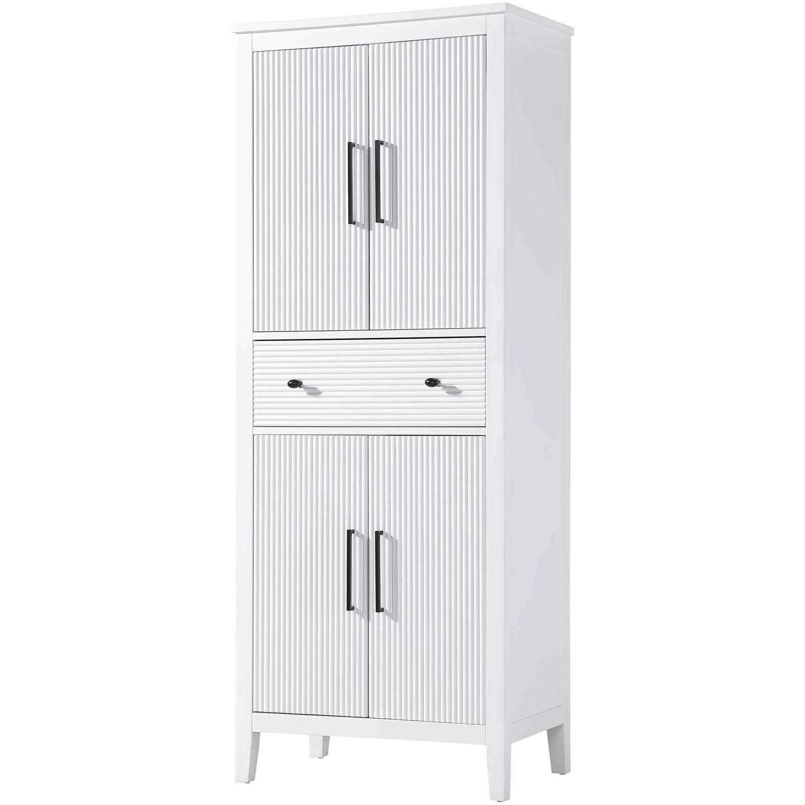 Blakely White Bathroom Storage Cabinet