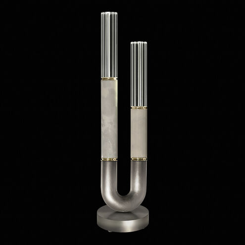 Antonia 29.75 inch 6.5 watt Silver Table Lamp Portable Light
