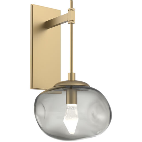 Nova LED LED 10 inch Gilded Brass Indoor Sconce Wall Light, Tempo Nebula