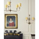 Nottaway 5 Light 36 inch Pyrite Bronze Chandelier Ceiling Light, Small