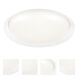 Aurora LED 15.75 inch Matte White Flush Mount Ceiling Light