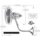 Matthews-Gerbar Bruna Parede 13 inch Polished Chrome Ceiling Fan, Matthews-Gerbar
