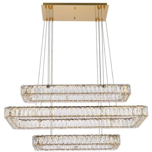 Monroe 3 Light 18.00 inch Pendant