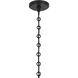Cabot 1 Light 16 inch Matte Black Pendant Ceiling Light