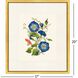 Delicate Medley Multi and Green and Blue and Yellow Framed Art