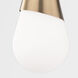 Cora 1 Light 5 inch Aged Brass Wall Sconce Wall Light