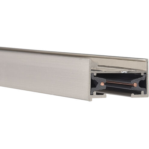 L Track 120 Brushed Nickel Track Component Ceiling Light