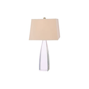 Delano 30 inch 0 watt Polished Nickel Portable Table Lamp Portable Light in Eco Paper
