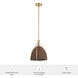 Arcelia 1 Light 12 inch Alturas Gold Pendant Ceiling Light, Medium