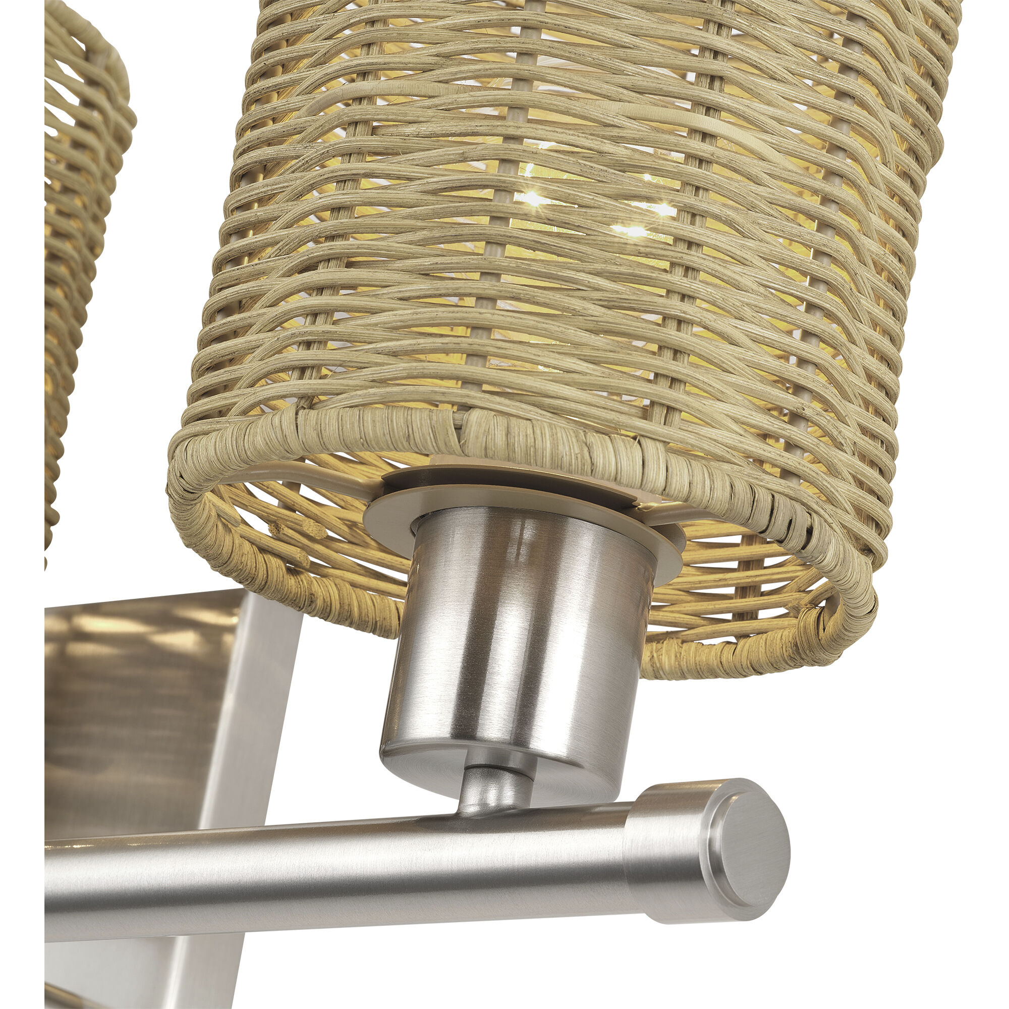 Weavington 3 Light 23.5 inch Brushed Nickel Vanity Wall Sconce Wall Light