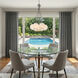 Moonlight 7 Light 18.9 inch Satin Nickel Pendant Ceiling Light