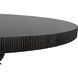 Portobello 40 X 40 inch Hand Rubbed Black Dining Table