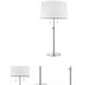 Urban Basic 24 inch 60.00 watt Polished Chrome Table Lamp Portable Light