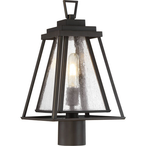 Sleepy Hollow 1 Light 17 inch Dakota Bronze Outdoor Post Mount Lantern, Great Outdoors