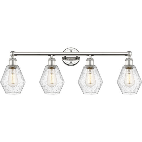 Cindyrella 4 Light 33 inch Polished Nickel Bath Vanity Light Wall Light in Seedy