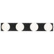 Sean Lavin Orbel 4 Light 32.4 inch Matte Black Bath Vanity Wall Light