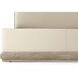 Repose Grey Oak US King Bed, Wooden, Upholstered