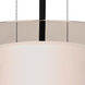Pahu 8 1 Light Black Cable Pendant Ceiling Light