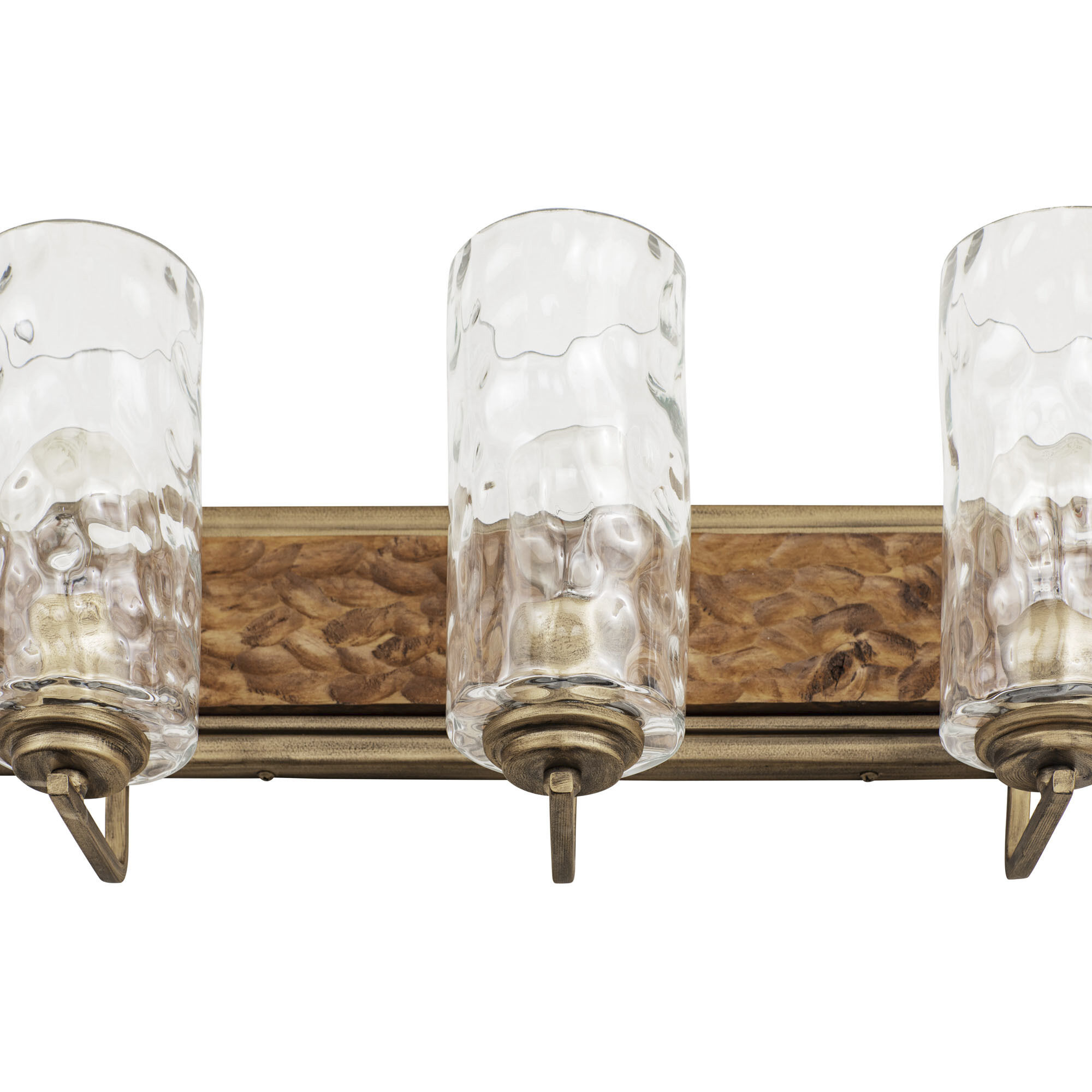 Hammer Time 3 Light 25 inch Havana Gold/Cinnamon Bath Vanity Wall Light